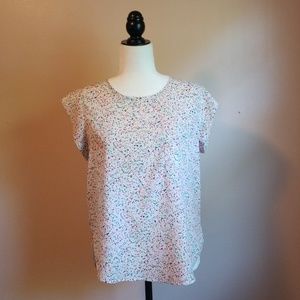 Paint Splatter Forever 21 Blouse